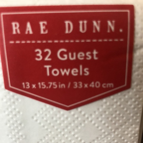 🍒3/30$.Rae Dunn HO HO HO 32 Guest Towels. - Picture 3 of 5